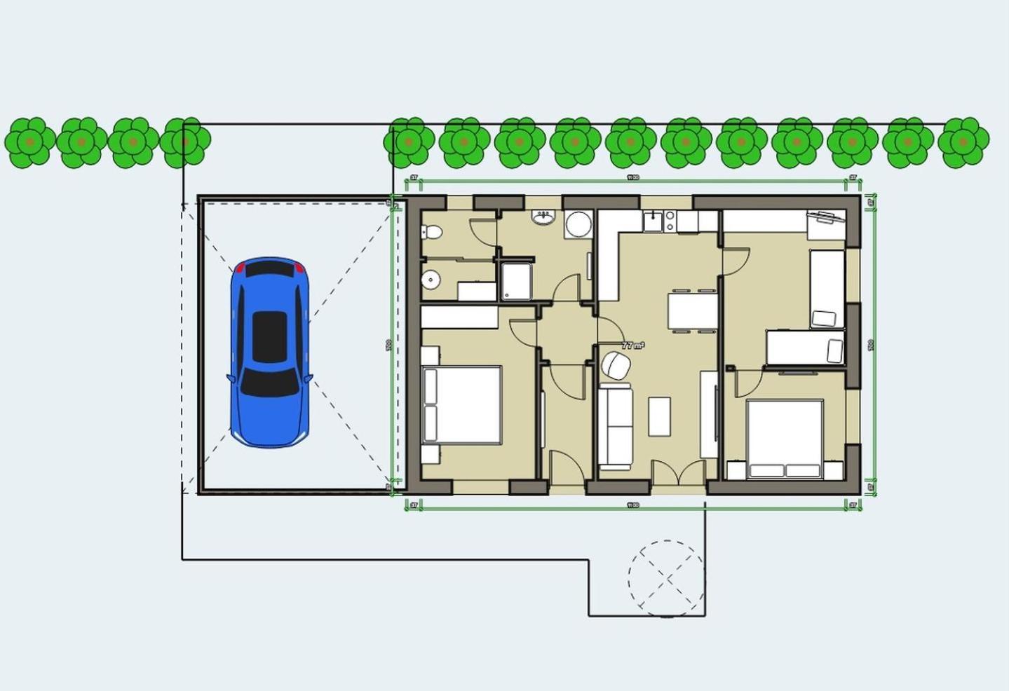 Apartman Pod Lipou - Samostatny Objekt Яромерж Экстерьер фото